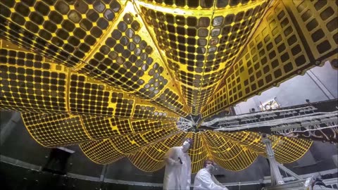 NASA’s Lucy Mission Extends its Solar Arrays