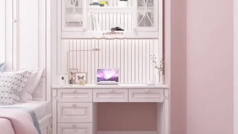Small bedroom design for girls 💗