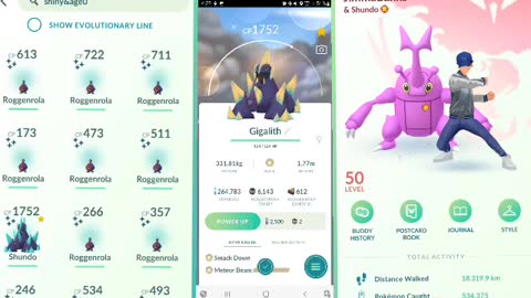 Shundo Roggenrola on Community Day! Pokémon GO