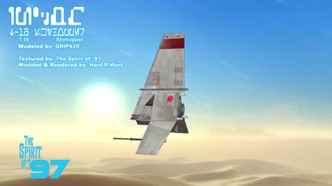 STAR WARS - Episode One - T-16 Skyhopper WIP