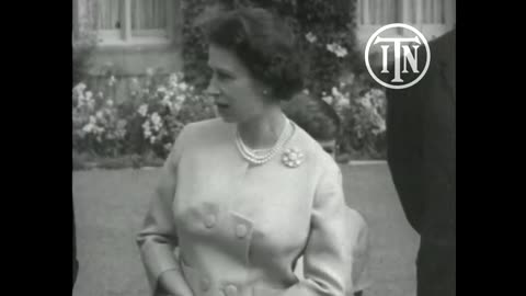 1959: Queen Elizabeth II and President Eisenhower at Balmoral