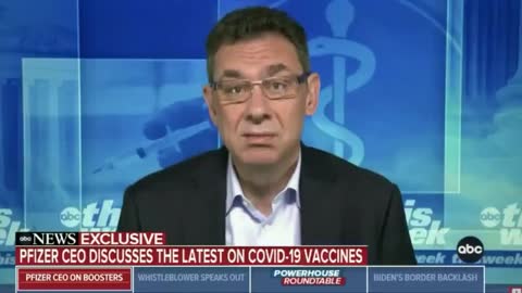 CEO Pfizer - "annual Covid-19 vaccines for normal life...."