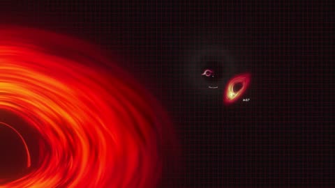 NASA Animation Sizes Up the Biggest Black Holes