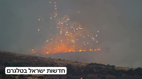 Reports that Israel Defense Forces are using incendiary munitions on Hezbollah targets in Lebanon