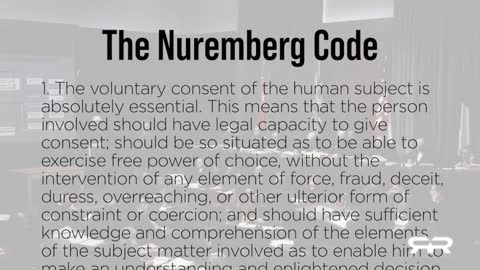 Time For Nuremberg: Experimentation & Genocide
