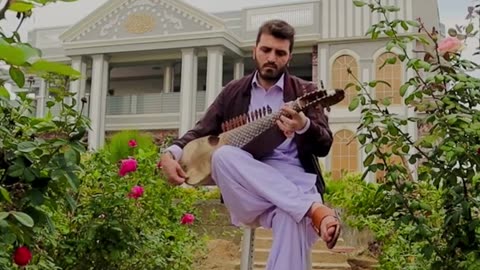 Breathless song played on rubab brilliant talent by young boy