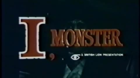 I, MONSTER (1971) Christopher Lee, Peter Cushing