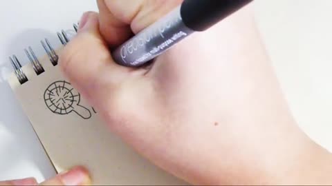 Draw A Mini Comb With A Pen