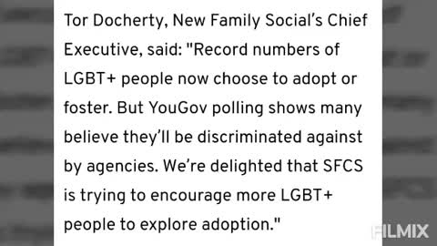 Adoption Society's Plea for more LGBT+ Peope to a Adopt Children this is sick !!!!!