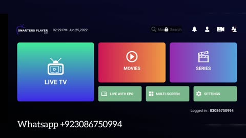 How to use iptv smarters player application with M3u file 2022