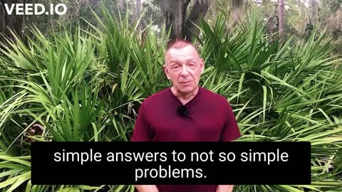 Simple answers to not so simple problems