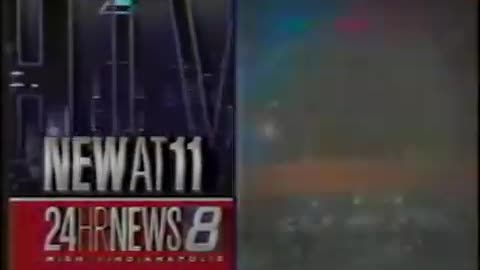 May 19, 1996 - Mike Ahern Previews 11PM Indianapolis Newscast