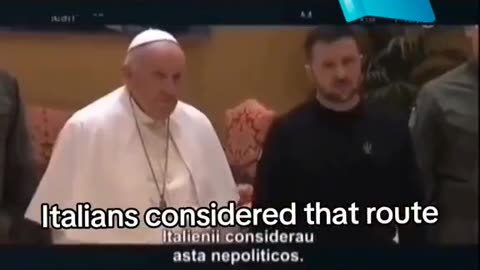 Ukraine Nazi President Visits Vatican Nazis