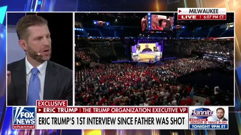 Eric Trump - I thought We Lost My Father