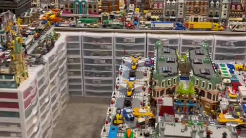 When you build a Lego city