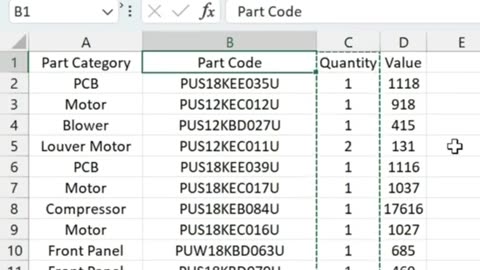 Excel amazing shortcuts