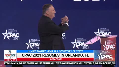 Mike Pompeo's CPAC speech was incredible