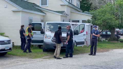 Cargo Van Crashes Into Concord Home
