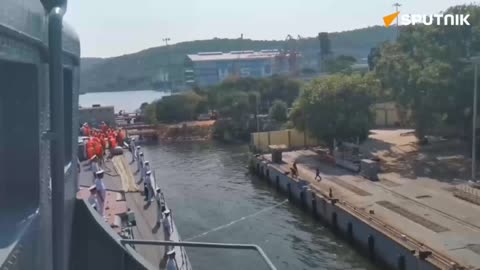 Russian Pacific Fleet warships Visits India's Visakhapatnam Port