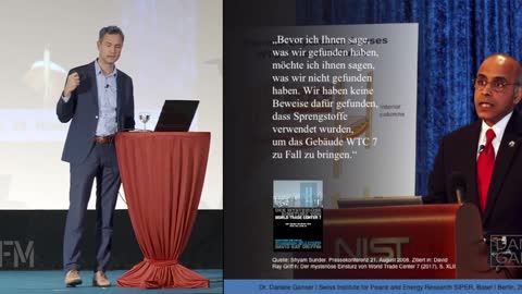 Dr. Daniele Ganser: WTC7: Feuer oder Sprengung? (Berlin 28.11.2017)