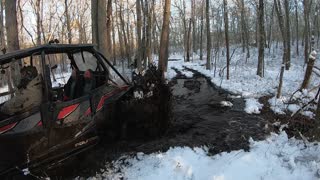 Buried the RZR s4 1000!