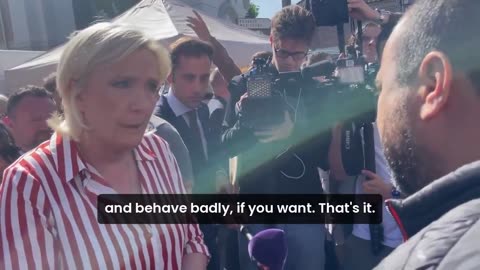 Marine Le Pen: You can be a foreigner and live in France if you respect the law