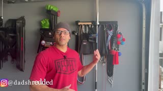 Home Gym Wall Organizer (Home Gym Storage & Organization Ideas)