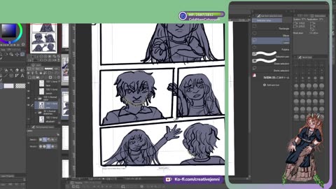 livestream 10 29 comic pages