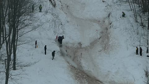 2021 Whealkate Bluff Snowmobile Hill Climbing Fails
