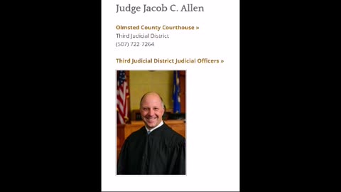 Today's Terrible Judge: Jacob C. Allen