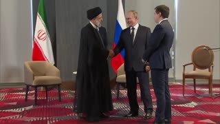 Putin meets Iranian leader Raisi in Uzbekistan