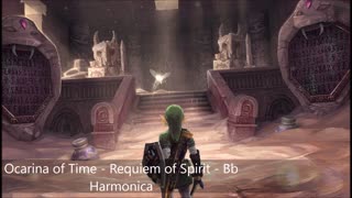 Ocarina of Time - Requiem of Spirit - Bb Harmonica