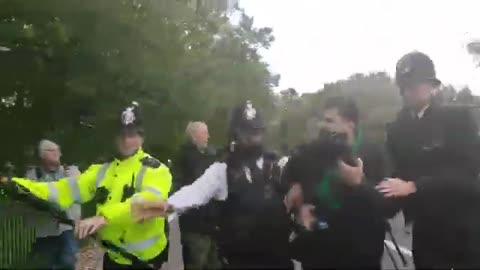 Big T! Escorted Out Of The Park Speakers Corner 17th October 2021