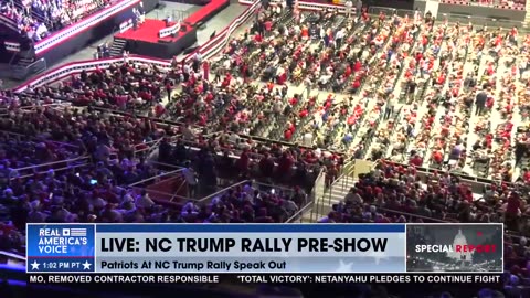 Massive Crowd in North Carolina for Trump Rally