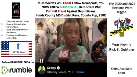 Mississippi Democrat Election Officials Allegedly Cheat Democrat Candidate