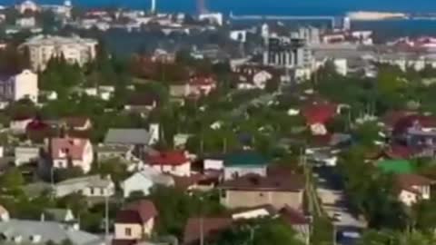 Eyewitnesses from the scene in Sevastopol, where an ukrainian UAV flew into the building