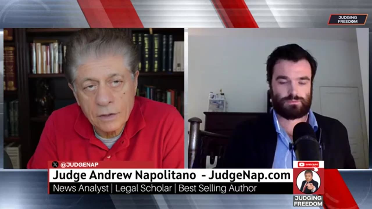 Judge Napolitano - Judging Freedom - Connor Freeman: IDF Killing ...