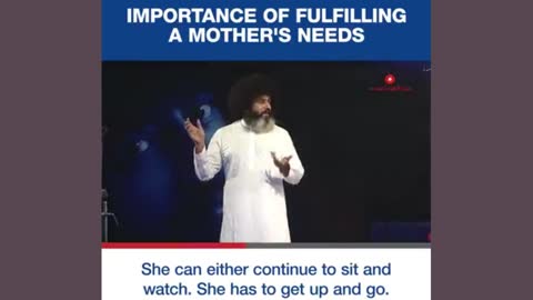 Importance Of Fulfilling Mother's Needs