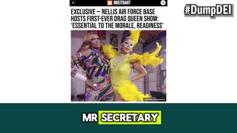 #DumpDEI: Matt Gaetz EXPOSES Drag Queen Shows in Our Military!