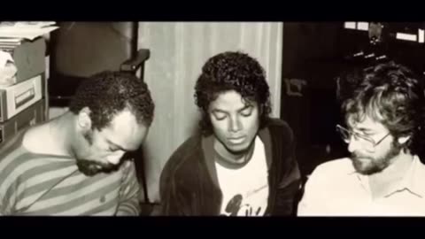 Michael Jackson singing the parts he could hear in his head for 'Beat It'