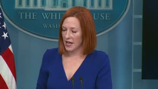 Another reporter asks Psaki about the ethics of continuing her current job if she might be joining a media outlet