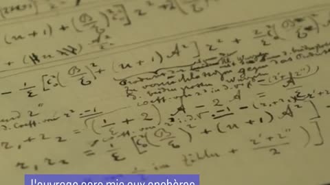 un rare manuscrit d'Einstein mis aux enchères