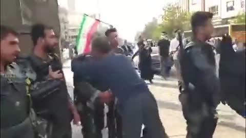 People in Tehran appreciated the hard work of security forces and police