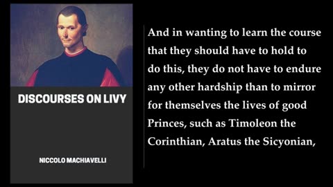 Discourses on Livy (1of2) 🥇 By Niccolo Machiavelli. FULL Audiobook