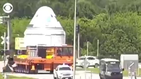 It turns out that the Boeing Starliner had hatch fall off during transportation to launch