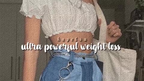 Powerful weight loss
