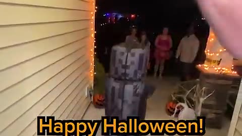 Giving iPhones Instead Of Candy on Halloween