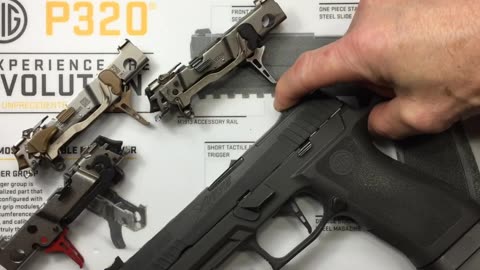 SG Armory Craft P320 dual adjustable trigger installation & adjustment video