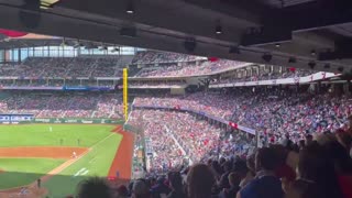 WATCH: Baseball Game Played In Front Of First Packed Stadium Since Pandemic Started