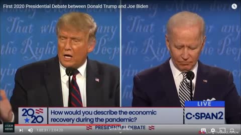 Joe Biden Caught Wearing Wire During First Presidential Debate Trump 2020